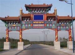 農(nóng)村牌坊牌樓造價(jià)表 曲陽(yáng)古建牌樓制作 制作方法 可定制